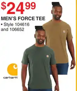 Dunham's Sports CARHARTT MEN'S FORCE TEE offer