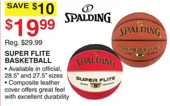 Dunham's Sports SPALDING SUPER FLITE BASKETBALL offer