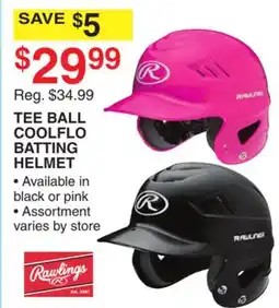 Dunham's Sports RAWLINGS TEE BALL COOLFLO BATTING HELMET offer