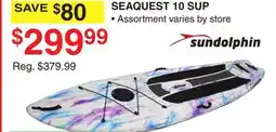 Dunham's Sports SUNDOLPHIN SEAQUEST 10 SUP offer