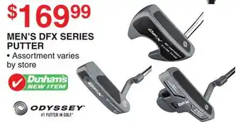 Dunham's Sports ODYSSEY MEN'S DFX SERIES PUTTER offer