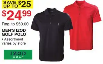 Dunham's Sports IZOD GOLF MEN'S IZOD GOLF POLO offer