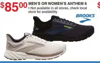 Dunham's Sports BROOKS MEN'S OR WOMEN'S ANTHEM offer
