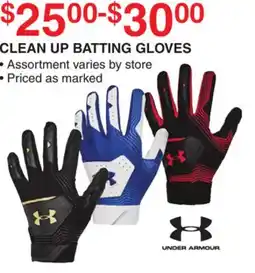 Dunham's Sports UNDER ARMOUR CLEAN UP BATTING GLOVES offer