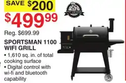 Dunham's Sports PIT BOSS SPORTSMAN 1100 WIFI GRILL offer