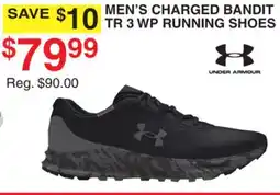 Dunham's Sports UNDER ARMOUR MEN'S CHARGED BANDIT TR 3 WP RUNNING SHOES offer