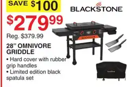 Dunham's Sports BLACKSTONE 28 OMNIVORE GRIDDLE offer