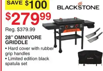 Dunham's Sports BLACKSTONE 28 OMNIVORE GRIDDLE offer