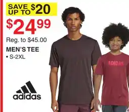 Dunham's Sports ADIDAS MEN'S TEE offer