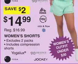 Dunham's Sports WOMEN'S SHORTS offer