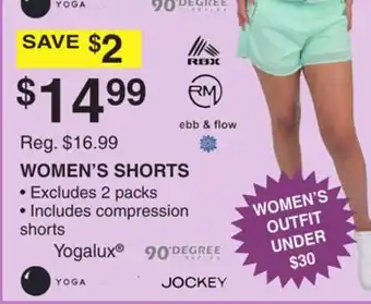 Dunham's Sports WOMEN'S SHORTS offer