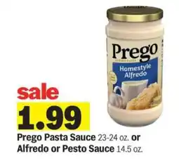 Meijer Prego Pasta Sauce offer