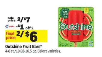 Meijer Outshine Fruit Bars offer