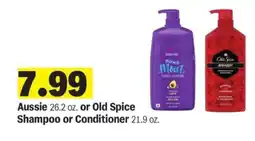 Meijer Aussie or Old Spice Shampoo or Conditioner offer