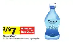 Meijer Eternal Water offer