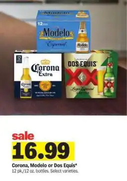 Meijer Corona, Modelo or Dos Equis offer