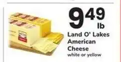 Safeway Land O Lakes American Cheese offer