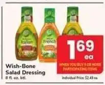 Safeway Wish-Bone Salad Dressing offer