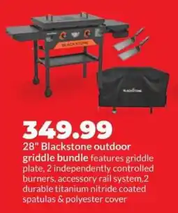 Hy-Vee 28 Blackstone outdoor griddle bundle offer