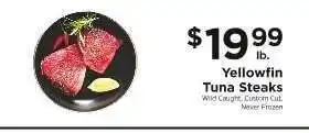 ShopRite Yellowfin Tuna Steaks offer