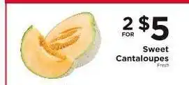 ShopRite Sweet Cantaloupes offer