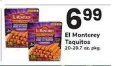 Safeway El Monterey Taquitos offer