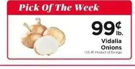 ShopRite Vidalia Onions offer