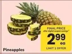 Safeway Pineapples offer