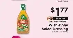 ShopRite Wish-Bone Salad Dressing offer