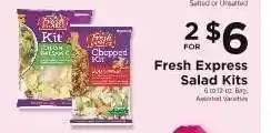 ShopRite Fresh Express Salad Kits offer