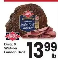Safeway Dietz & Watson London Broil offer