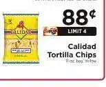 ShopRite Calidad Tortilla Chips offer