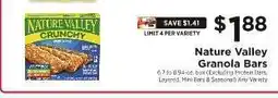 ShopRite Nature Valley Granola Bars offer