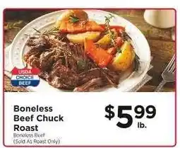 ShopRite Boneless Beef Chuck Roast offer