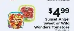 ShopRite Sunset Angel Sweet or Wild Wonders Tomatoes offer
