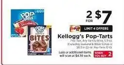 ShopRite Kellogg's Pop-Tarts offer