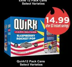 Hy-Vee Quirk Hard Seltzer offer