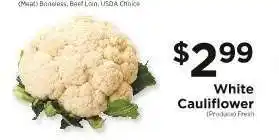 ShopRite White Cauliflower offer