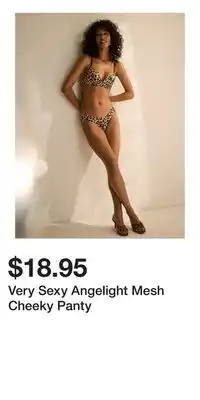 Victoria's Secret Very Sexy Angelight Mesh Cheeky Panty offer