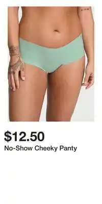 Victoria's Secret No-Show Cheeky Panty offer