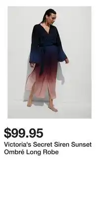 Victoria's Secret Victoria's Secret Siren Sunset Ombré Long Robe offer