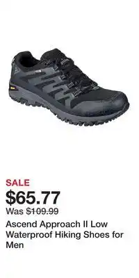 Cabela's Ascend Approach II Low Waterproof Hiking Shoes for Men offer