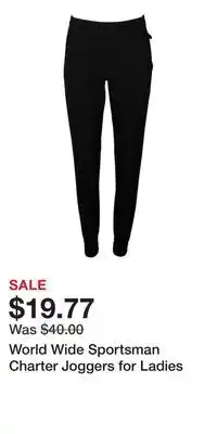Cabela's World Wide Sportsman Charter Joggers for Ladies offer