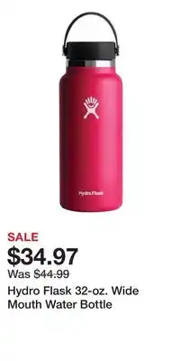 Cabela's Hydro Flask 32-oz. Wide Mouth Water Bottle offer