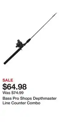 Cabela's Bass Pro Shops Depthmaster Line Counter Combo offer