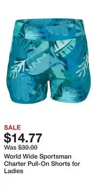 Cabela's World Wide Sportsman Charter Pull-On Shorts for Ladies offer