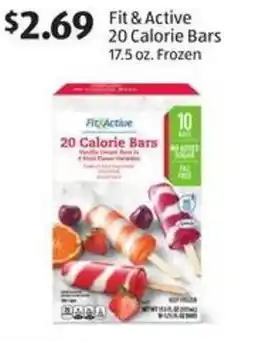 Aldi Fit & active 20 calorie bars offer