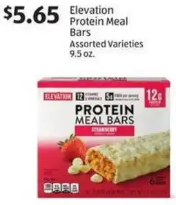 Aldi Elevation protein meal bars offer