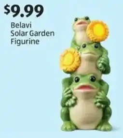 Aldi Belavi solar garden figurine offer