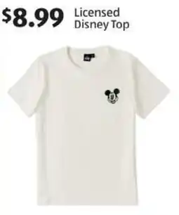 Aldi Licensed disney top offer